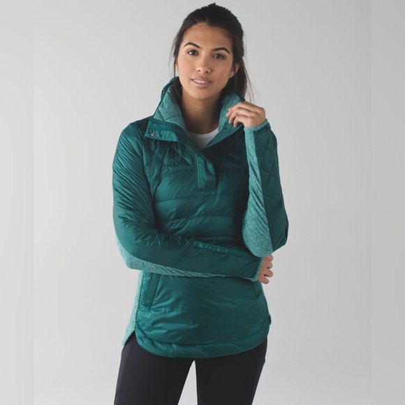 lululemon down for a run pullover size 6 - Picture 1 of 16